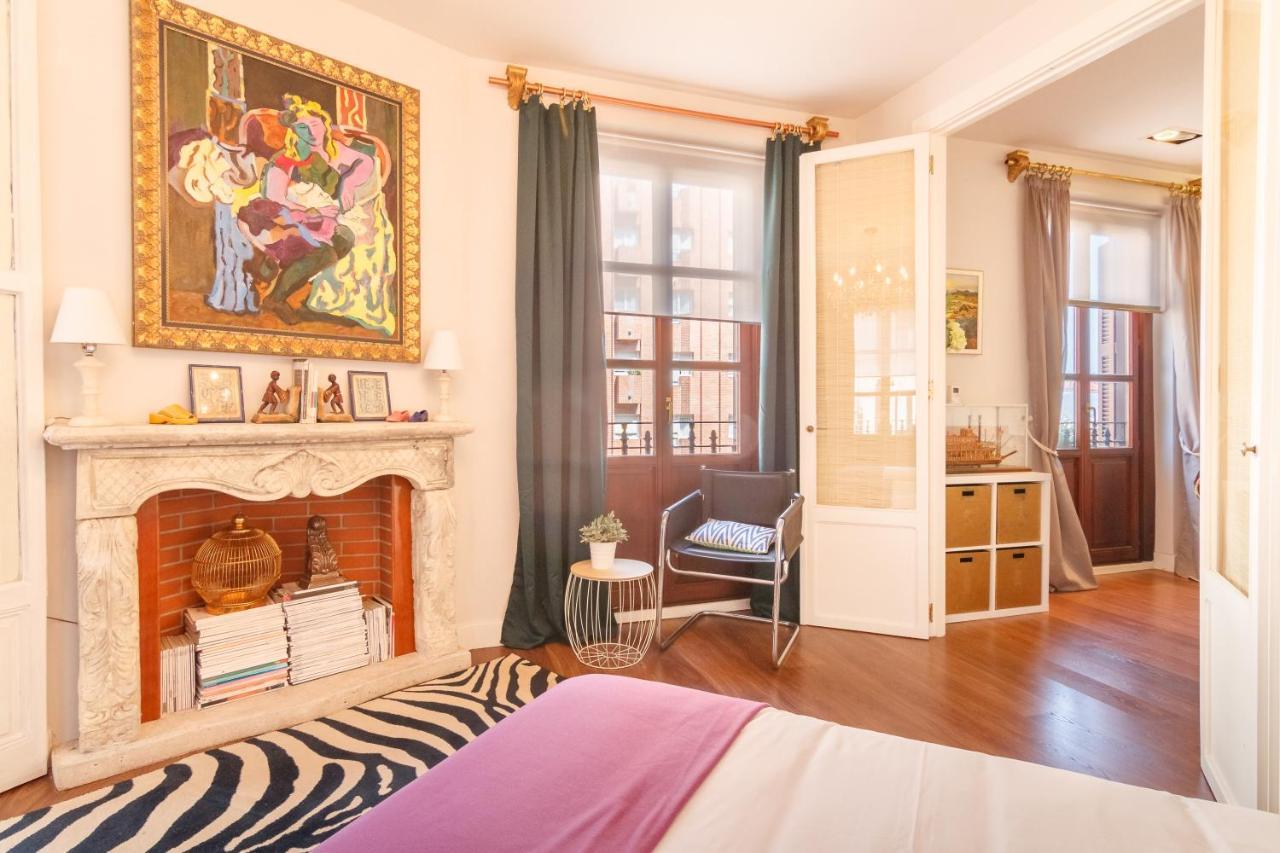 Апартаменты Amplio Y Elegante Con Diseno Vintage Португалете Экстерьер фото