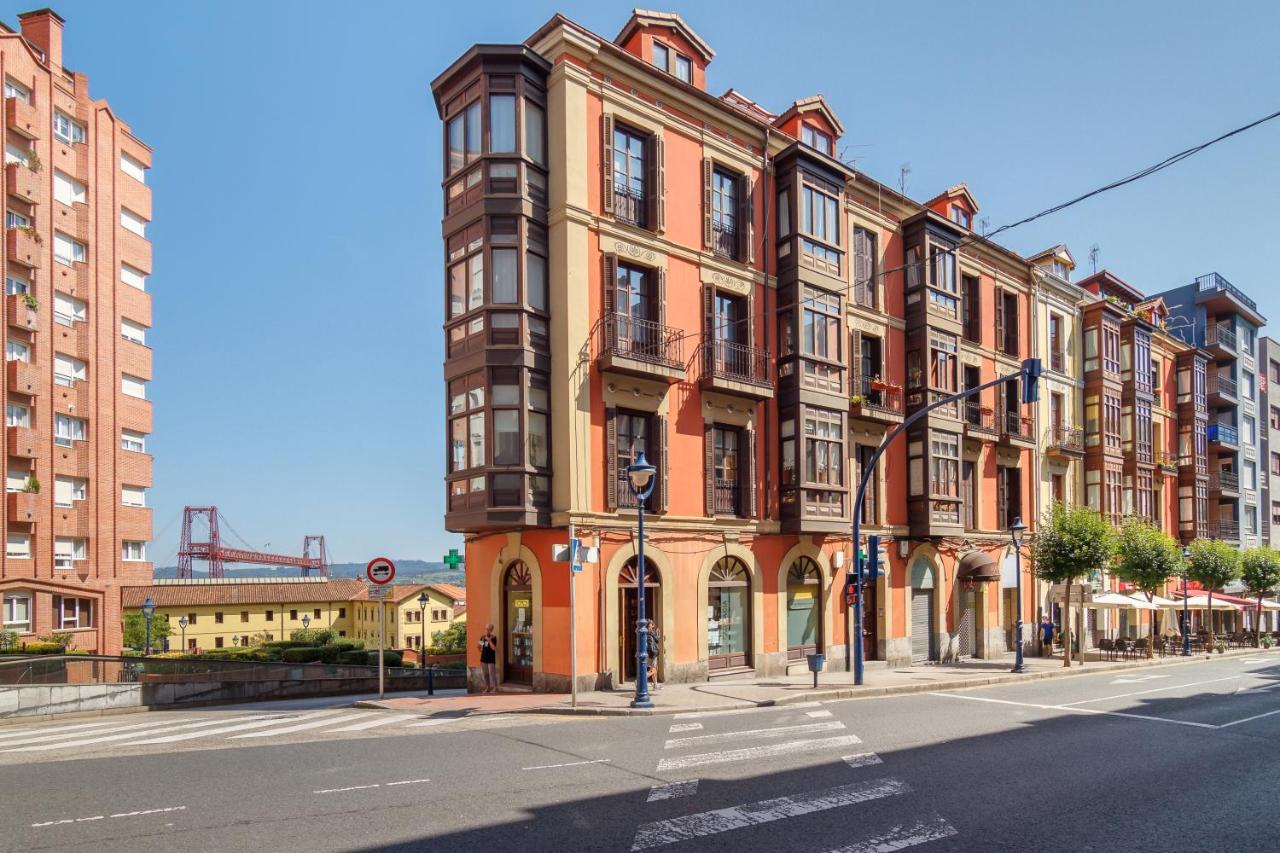 Апартаменты Amplio Y Elegante Con Diseno Vintage Португалете Экстерьер фото