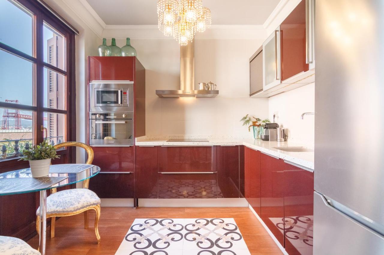 Апартаменты Amplio Y Elegante Con Diseno Vintage Португалете Экстерьер фото