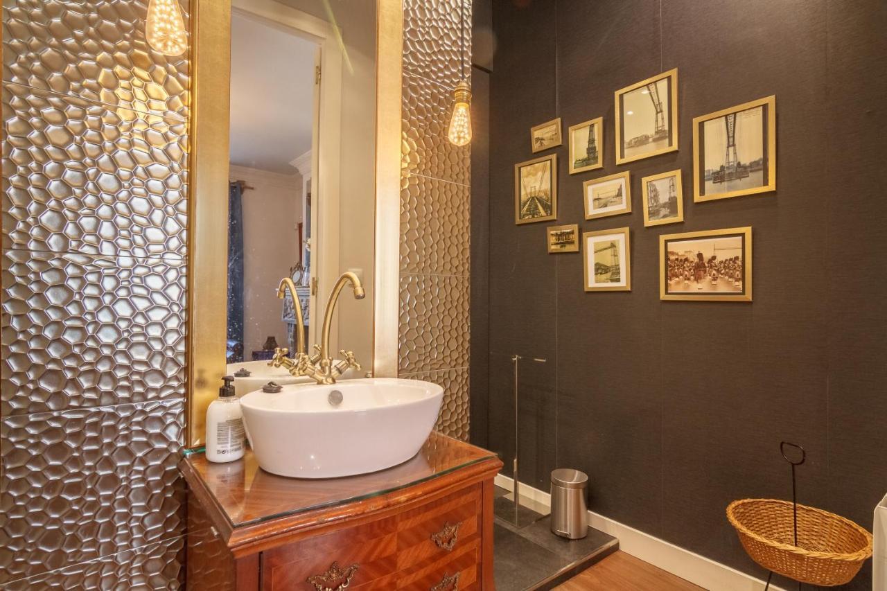 Апартаменты Amplio Y Elegante Con Diseno Vintage Португалете Экстерьер фото
